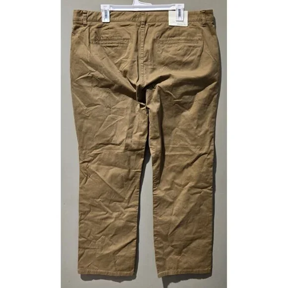 Hawker Rye Men's Straight Leg Tan Chino Stretch Casual Pants -- Size 40 x 30 - Picture 3 of 6